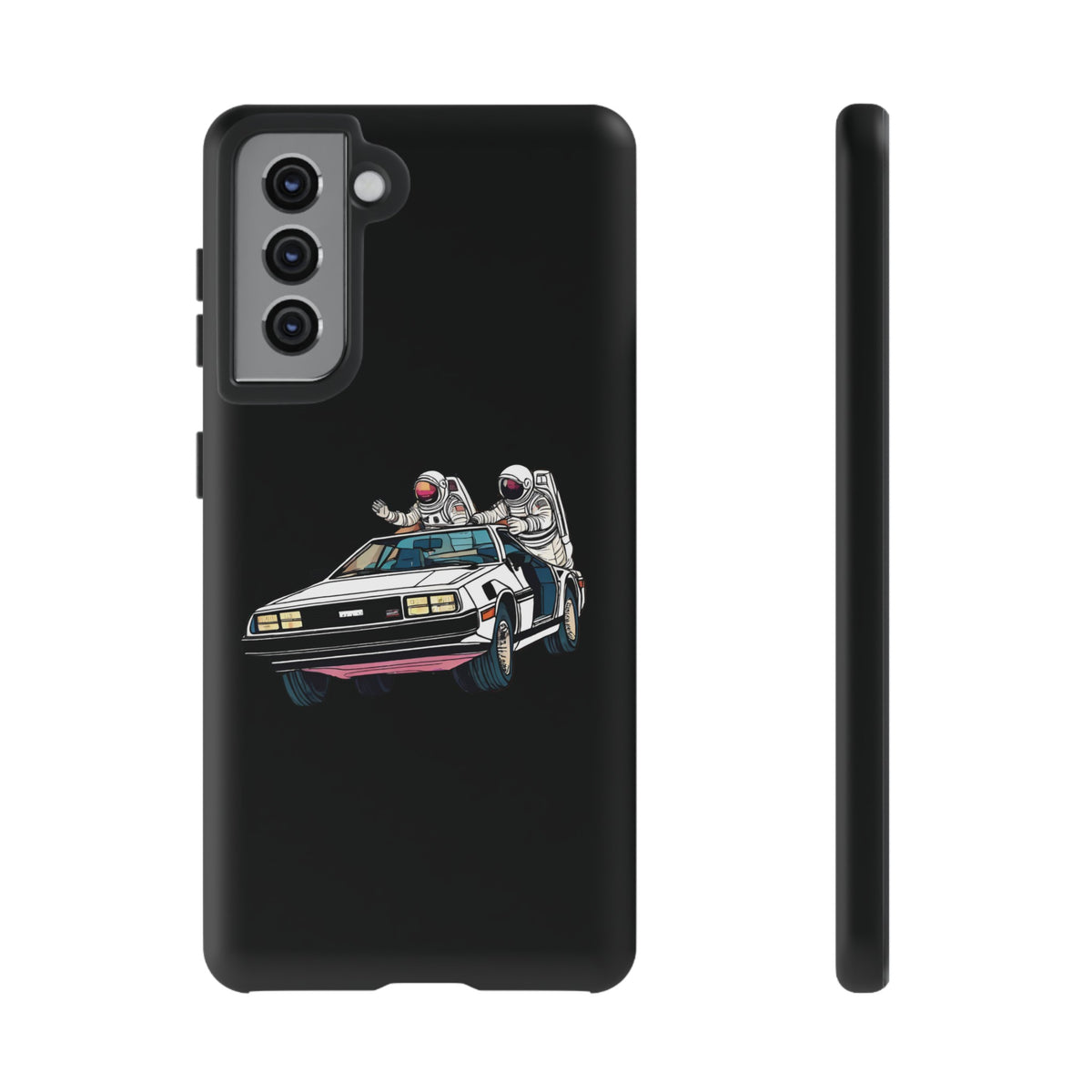 Delorean Party Astronauts Tough Samsung Galaxy Mobile Cases