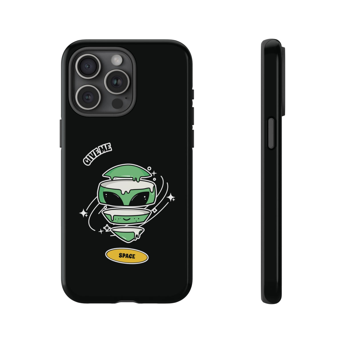 Space Funny UFO Sci-Fi Tough iPhone Mobile Cases-welovescifi