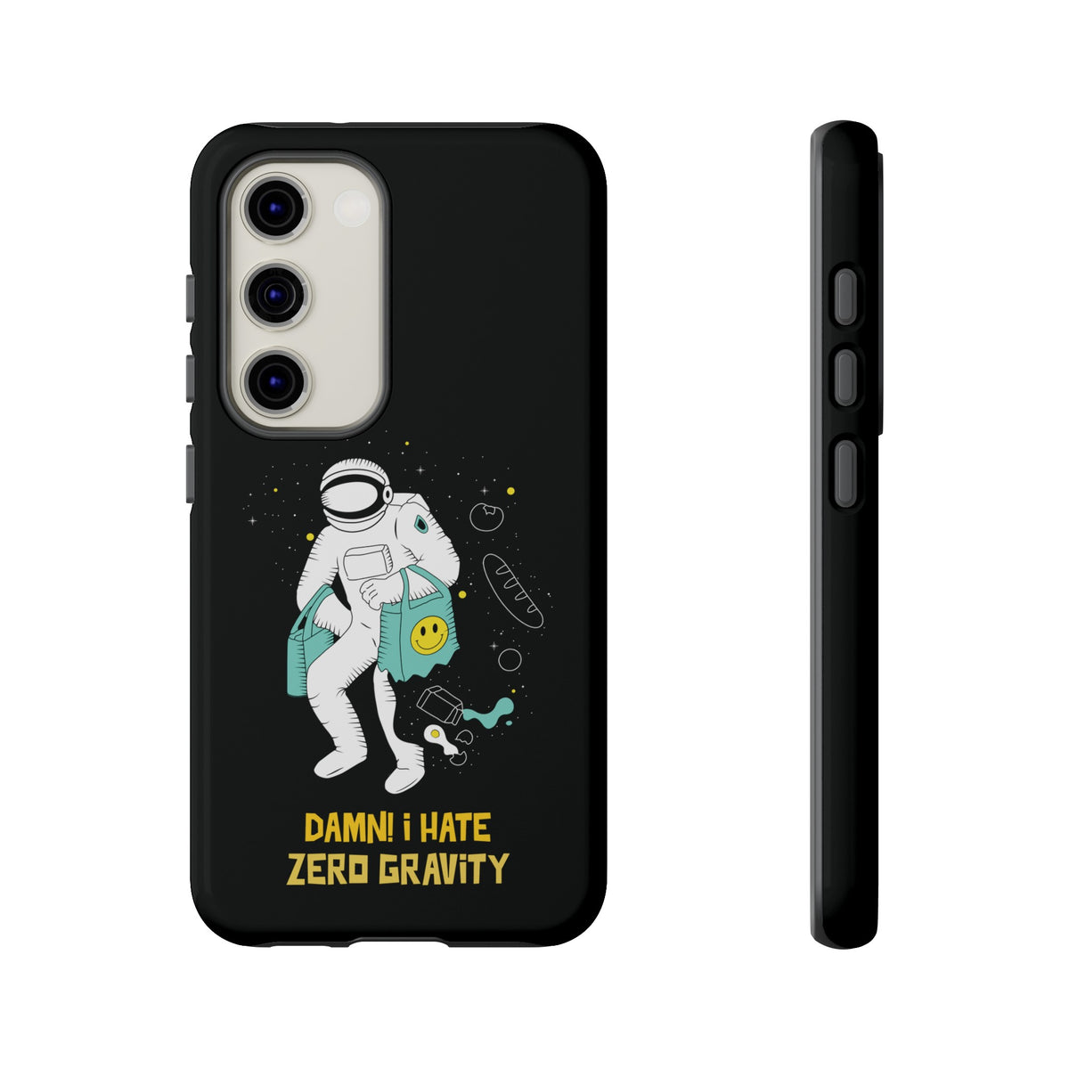 Zero Gravity Funny Astronaut Sci-Fi Tough Samsung Galaxy Mobile Cases-welovescifi.net