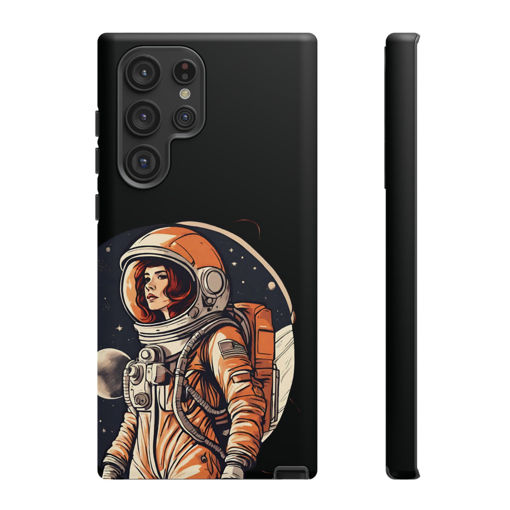 Spacegirl Astronaut Samsung Galaxy Cases