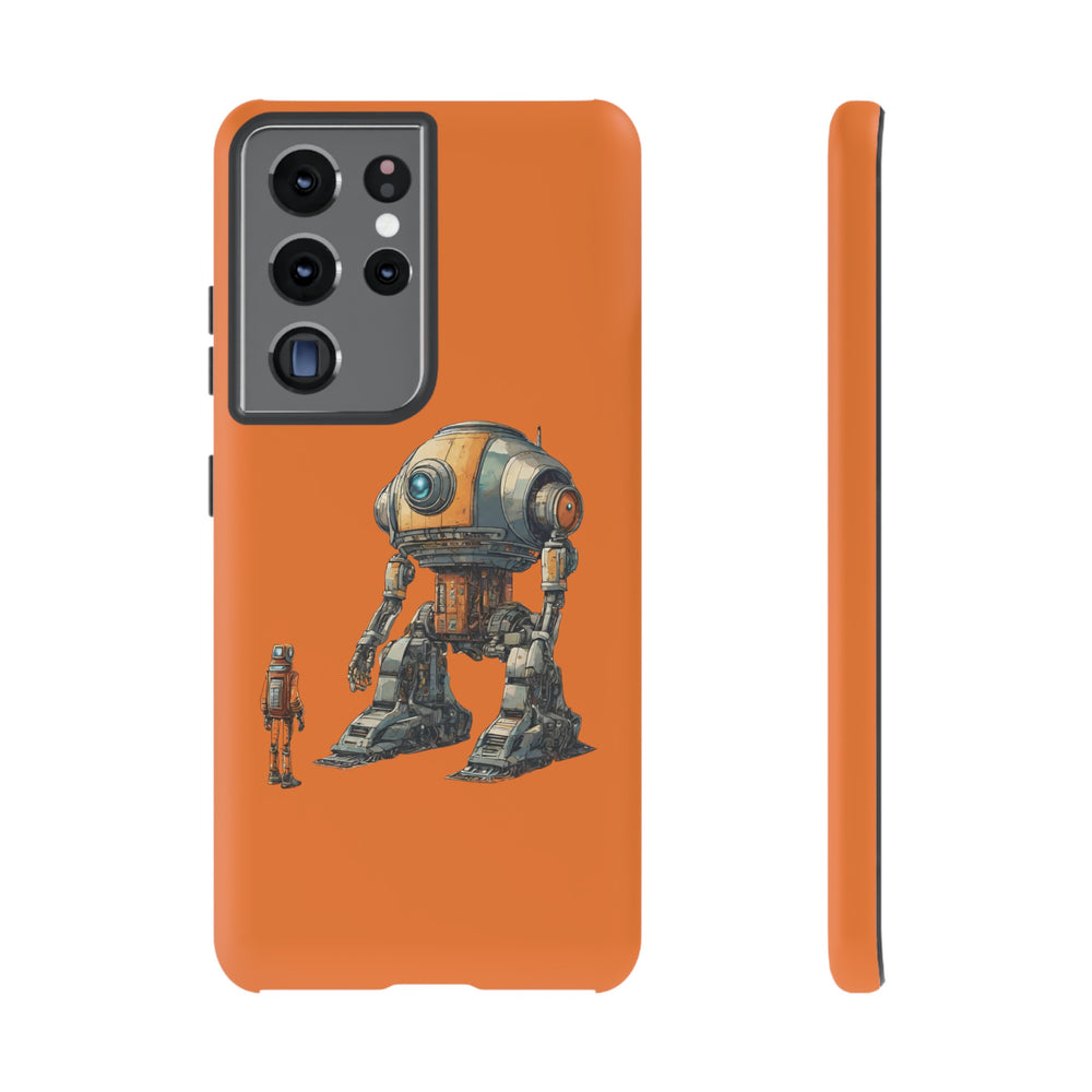 Robot Space Art Galaxy Mobile Cases | Look at Me Robot