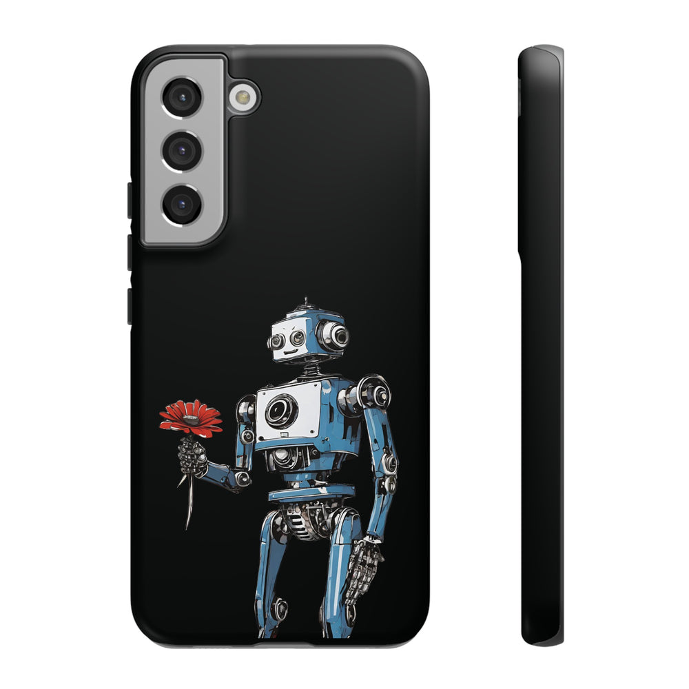 You Never Bring Me Flowers Robot SpaceArt Tough Samsung Galaxy Mobile Cases-welovescifi.net