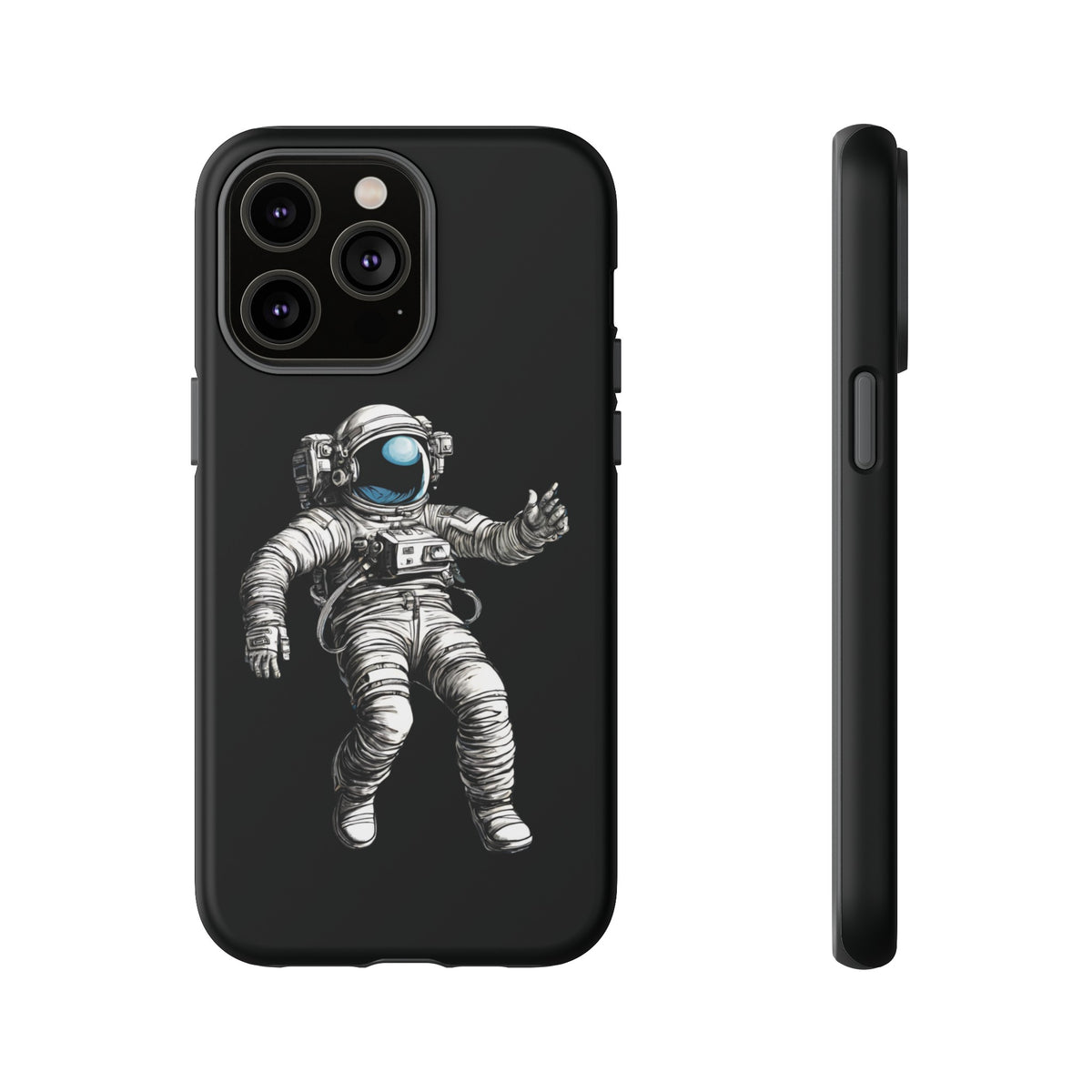 space art astronaut phone case-Space Art Astronautb iPhone