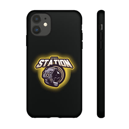 Space Station iPhone Cases Sci-Fi Tough Mobile Protection