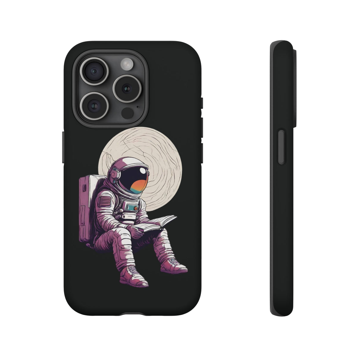 Art Astronaut Tough iPhone Mobile Cases - Read That Book