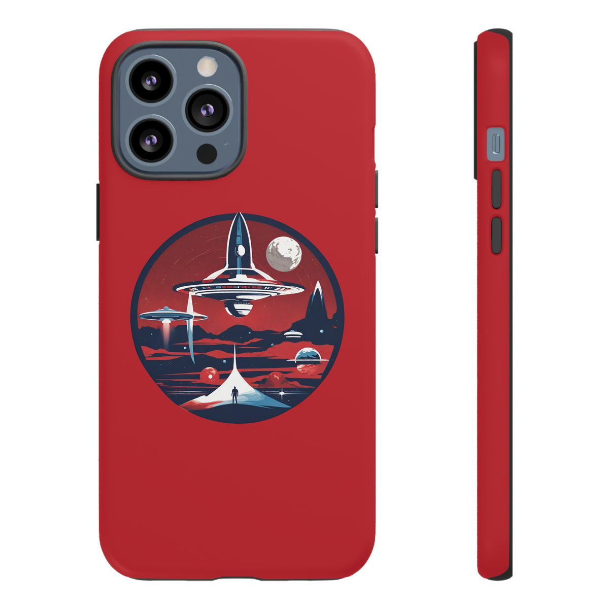 Space Art iPhone Cases | Sci-Fi Tough Mobile covers