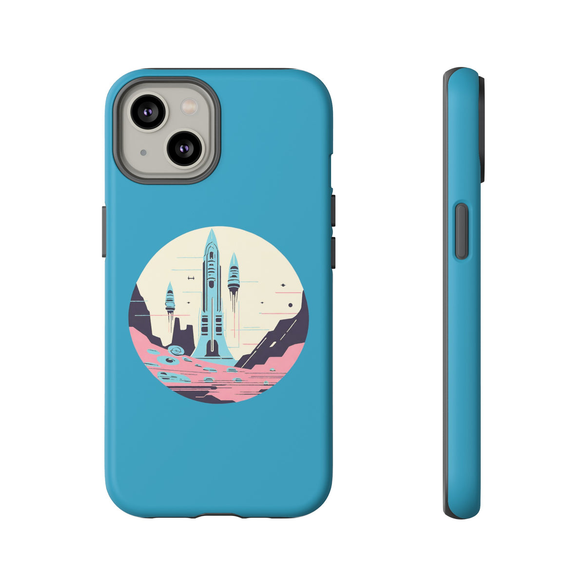 Space Art iPhone Case - Tough Sci-Fi Mobile Cover | Liftoff