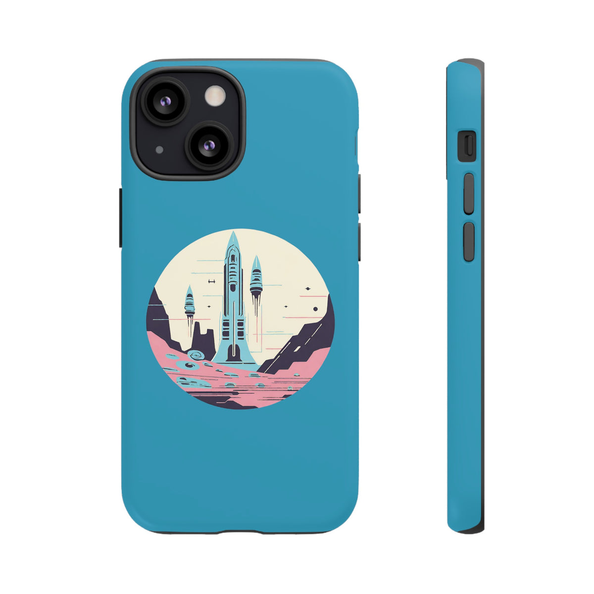 Space Art iPhone Case - Tough Sci-Fi Mobile Cover | Liftoff