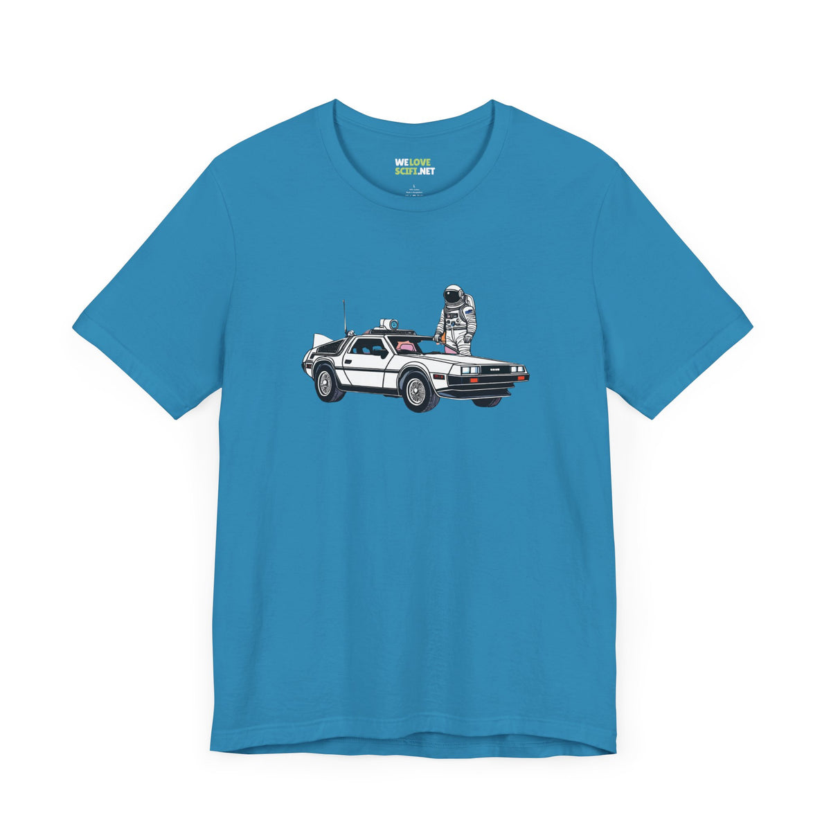 DeLorean Astronaut T-Shirt | Let's Take a Ride Sci-Fi Tee