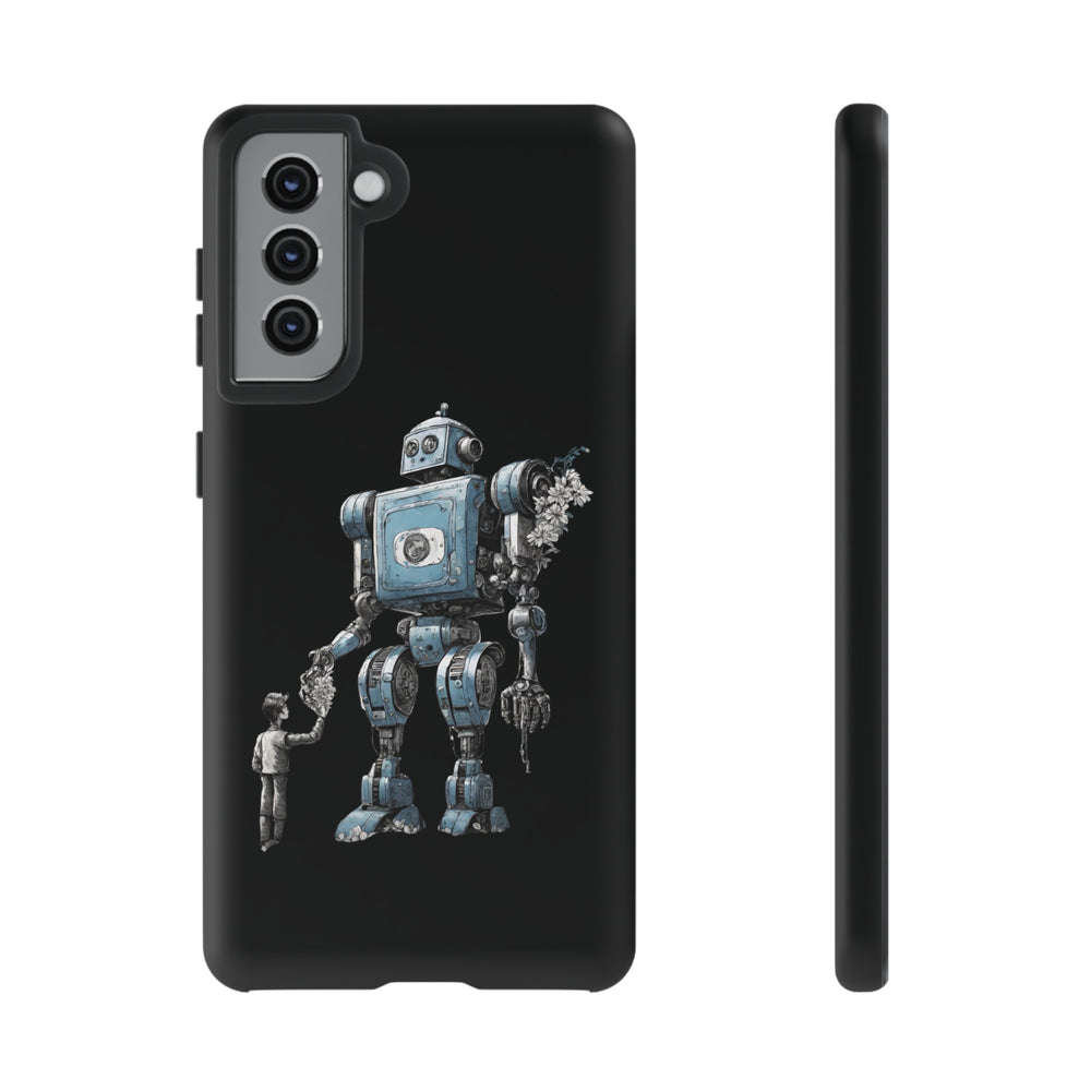 Robot Space Art Samsung Galaxy Case: Tough & Stylish