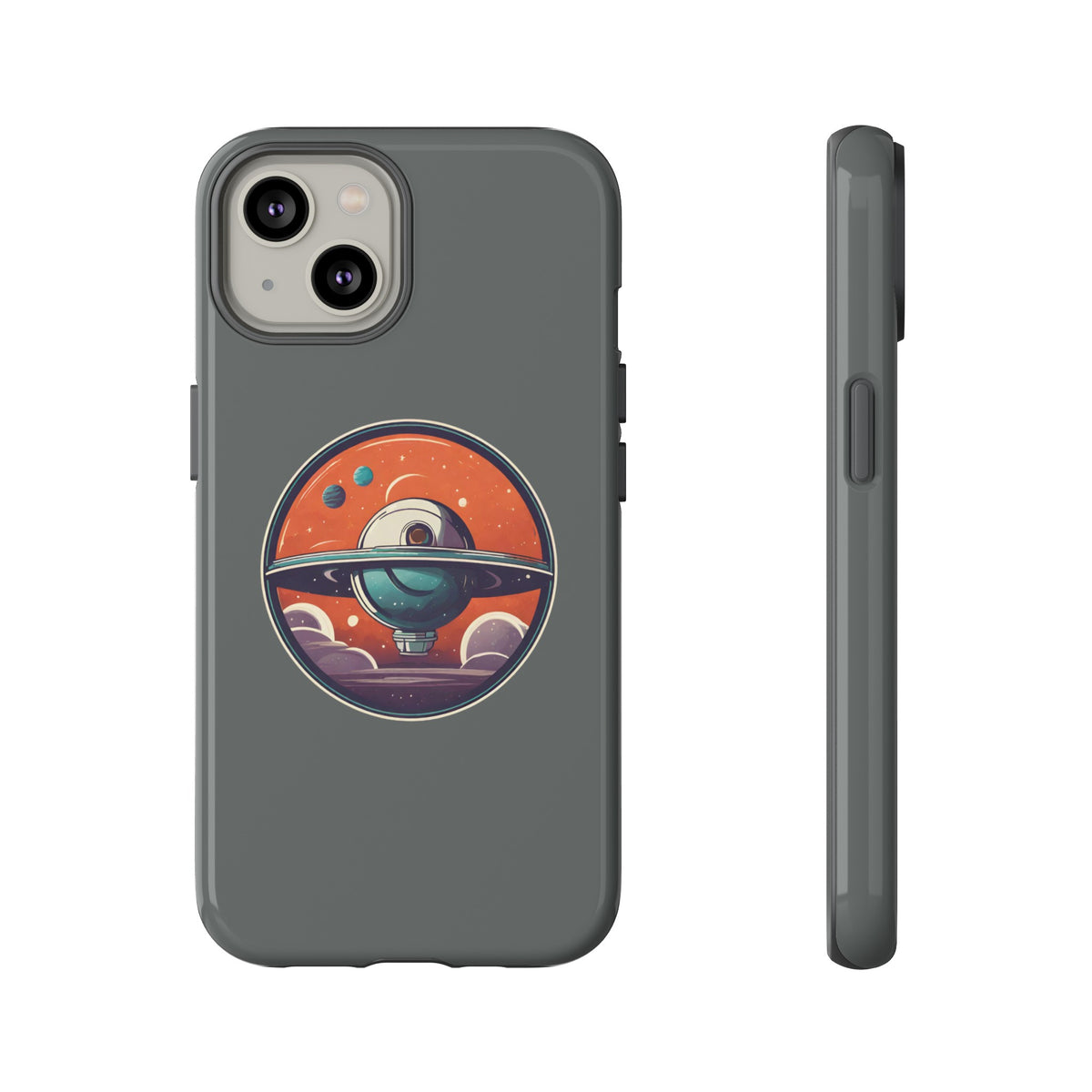 Space Art iPhone Cases - Unique Station No283 Mobile Covers