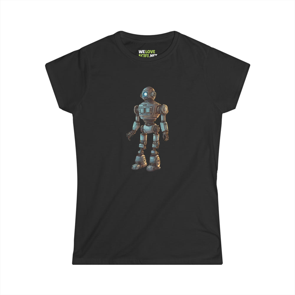 Human SpaceArt Robot Woman's Tee-welovescifi.net