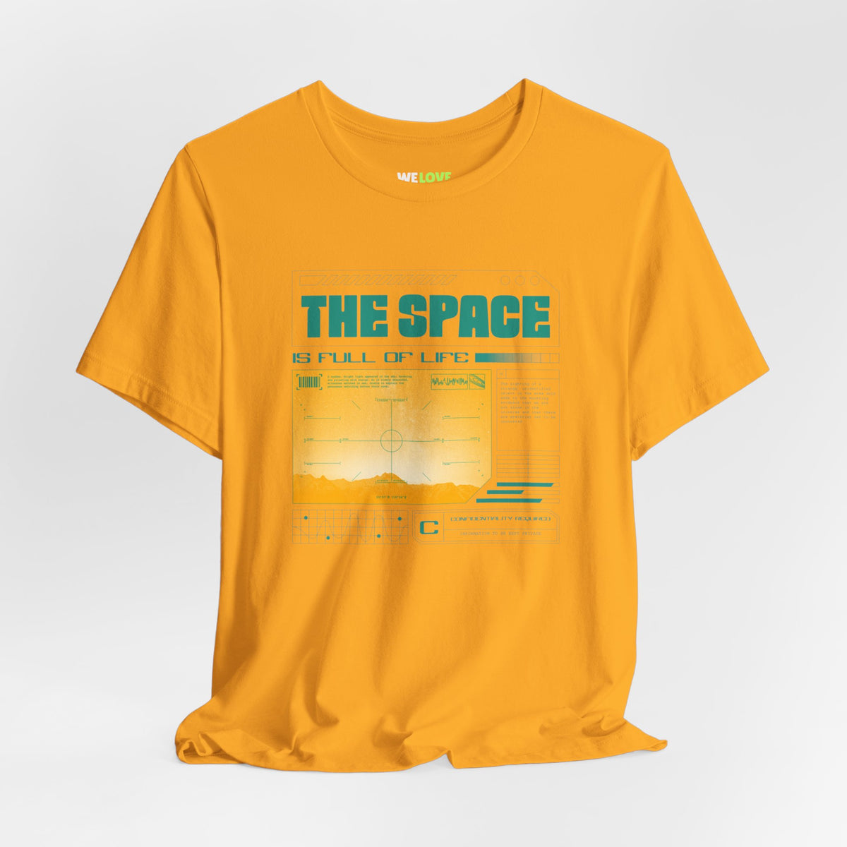 The Space is Full of Life - UFO Sci-Fi T-Shirt