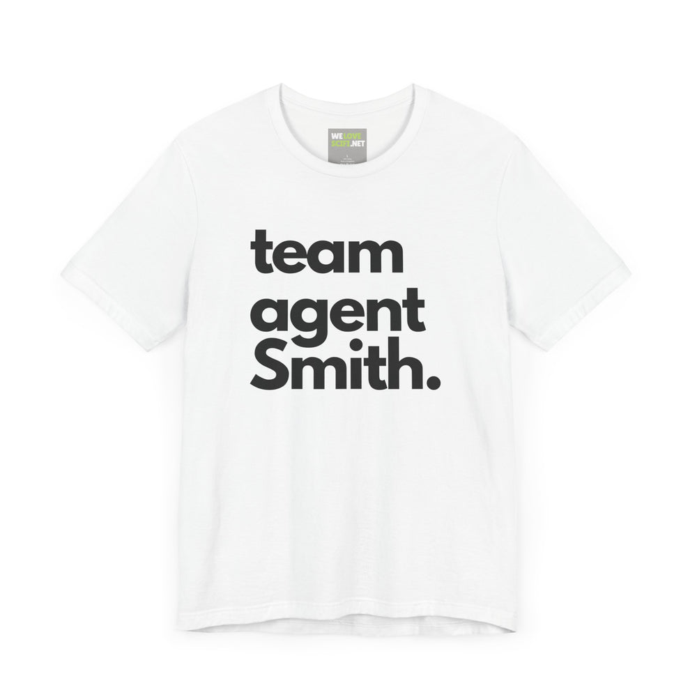 Agent Smith Sci-Fi T-Shirt Supervillain Tee We Love Sci-Fi