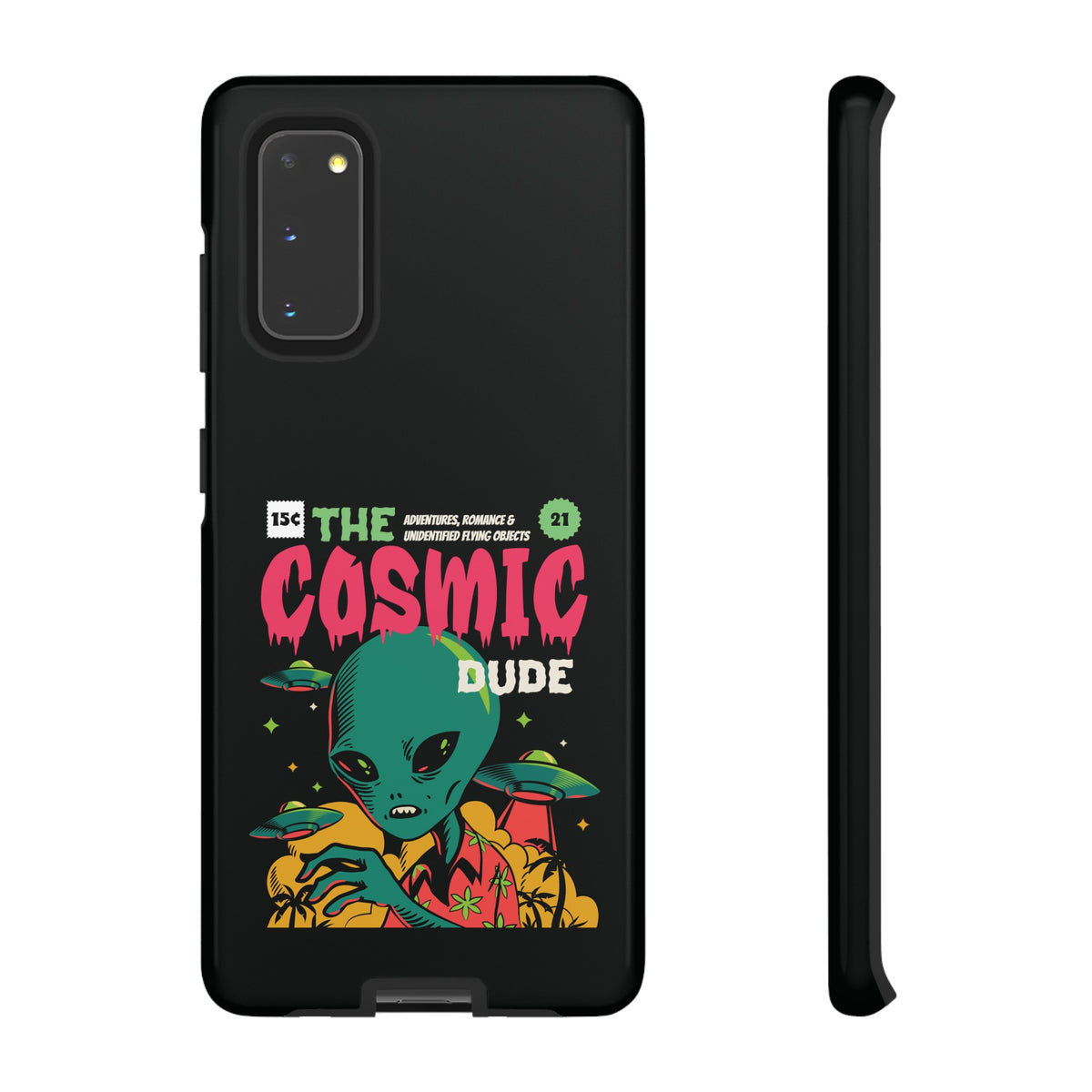 Retro Comic UFO Samsung Galaxy Cases