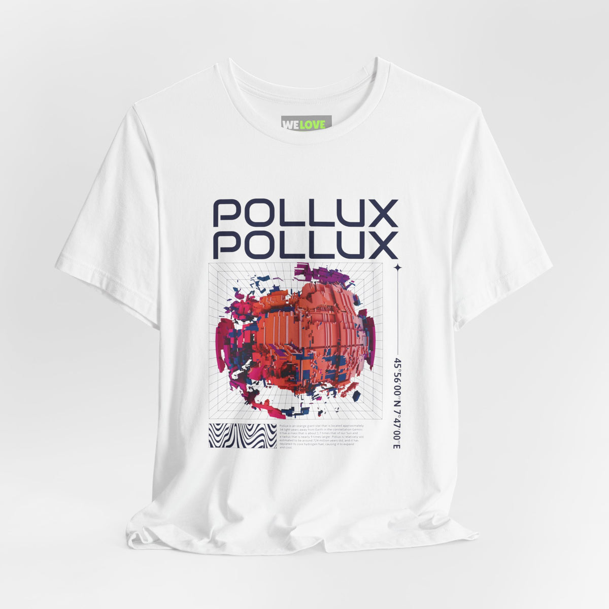 pollux star sci-fi t-shirt-Pollux Star Sci-Fi T-Shirt