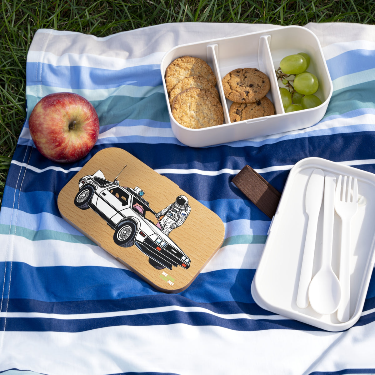 Delorean Lunch Box | Let's Take a Ride Bento Lunch Box