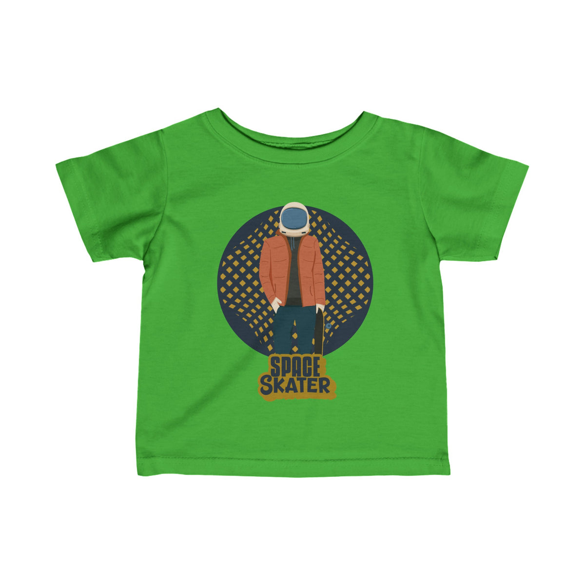 Space Skater Astronaut Infant Fine Jersey Tee