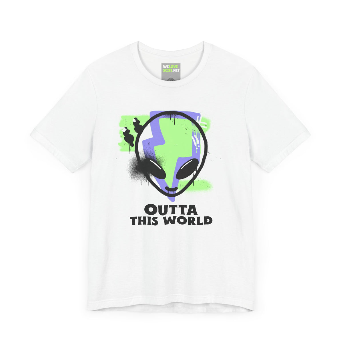 Outta This World UFO Sci-Fi T-Shirt - Unique Alien Apparel