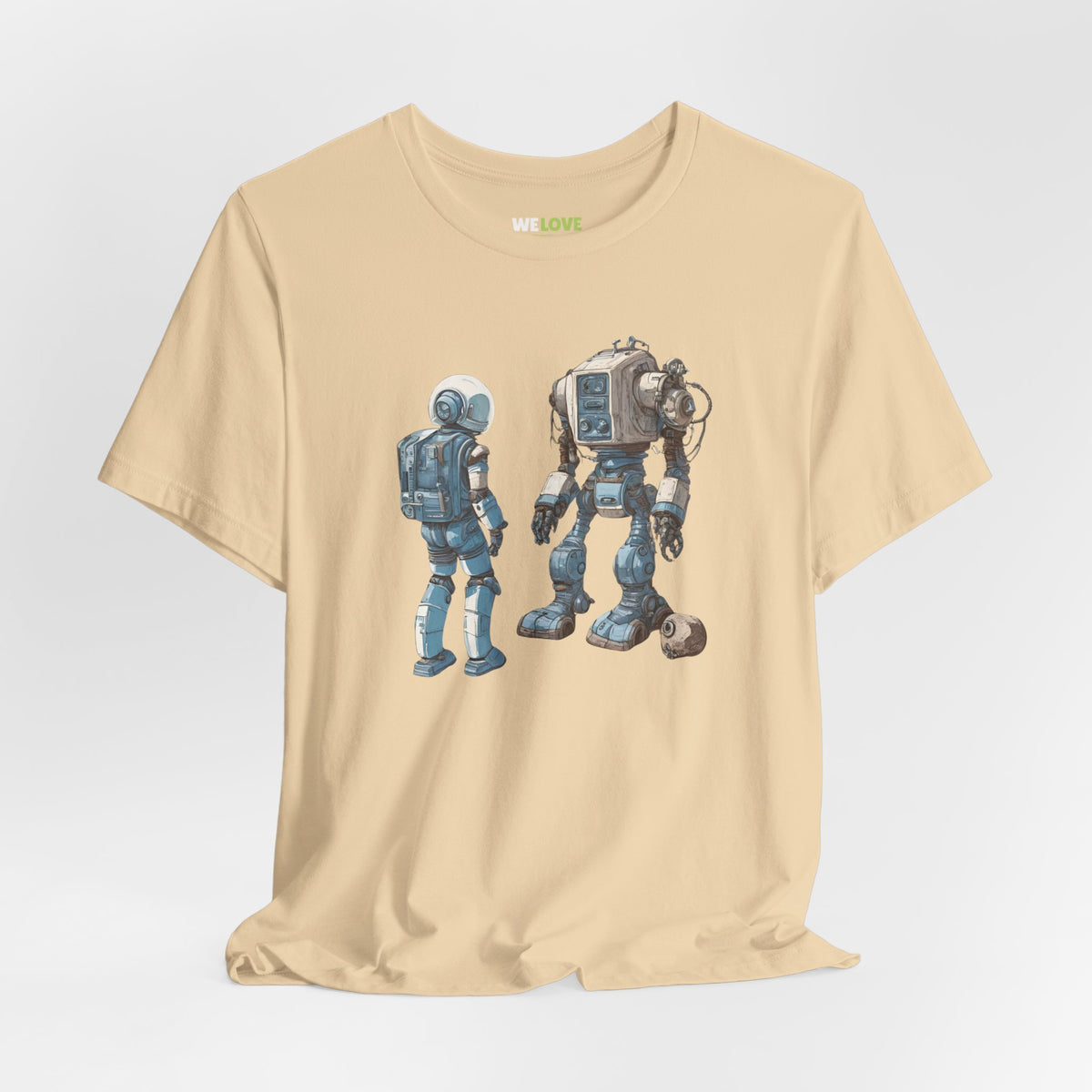 sci-fi t-shirt-Party Robot Sci-Fi T-Shirt-welovescifi.net