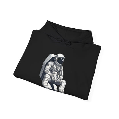 astronaut space art hoodie-Astronaut SpaceArt Sci-Fi Hoodie