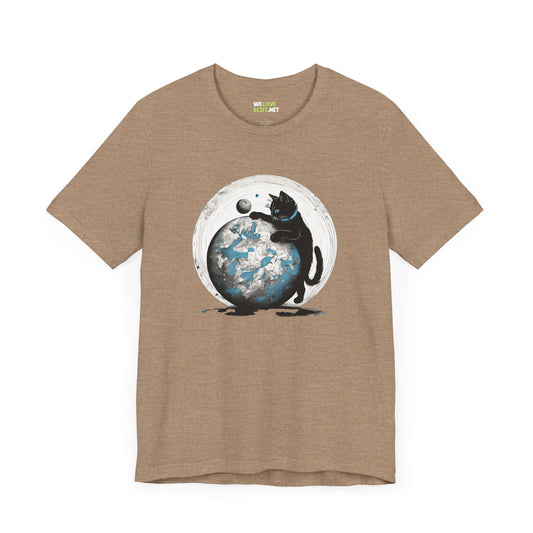 Space Player Cat Sci-Fi T-Shirt | WeLoveSciFi