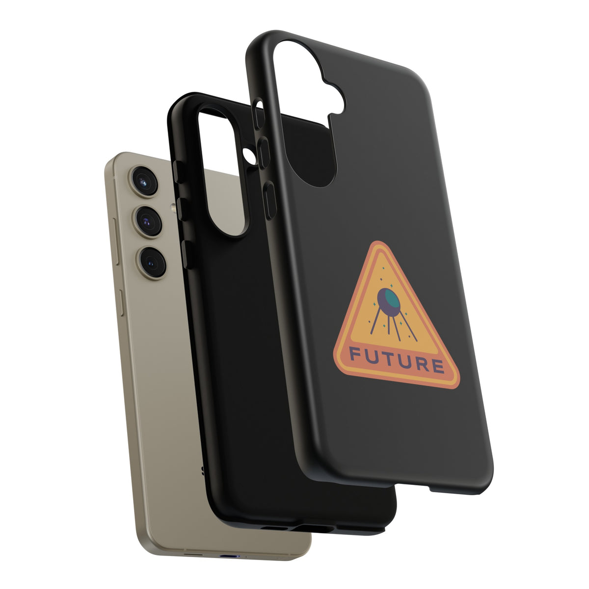 Future Retro Sign Sci-Fi Tough Samsung Galaxy Mobile Cases