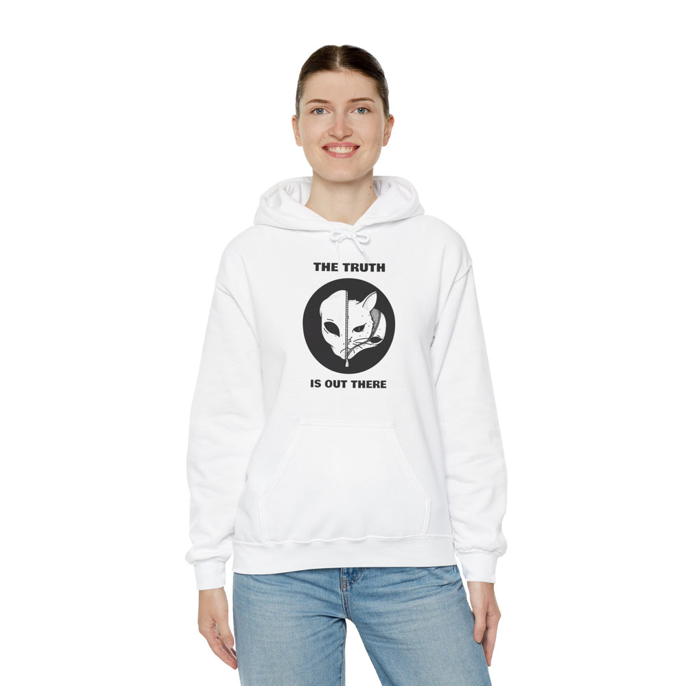 The Truth Is Out There Alien Cat Sci-Fi Hoodie Shop Now