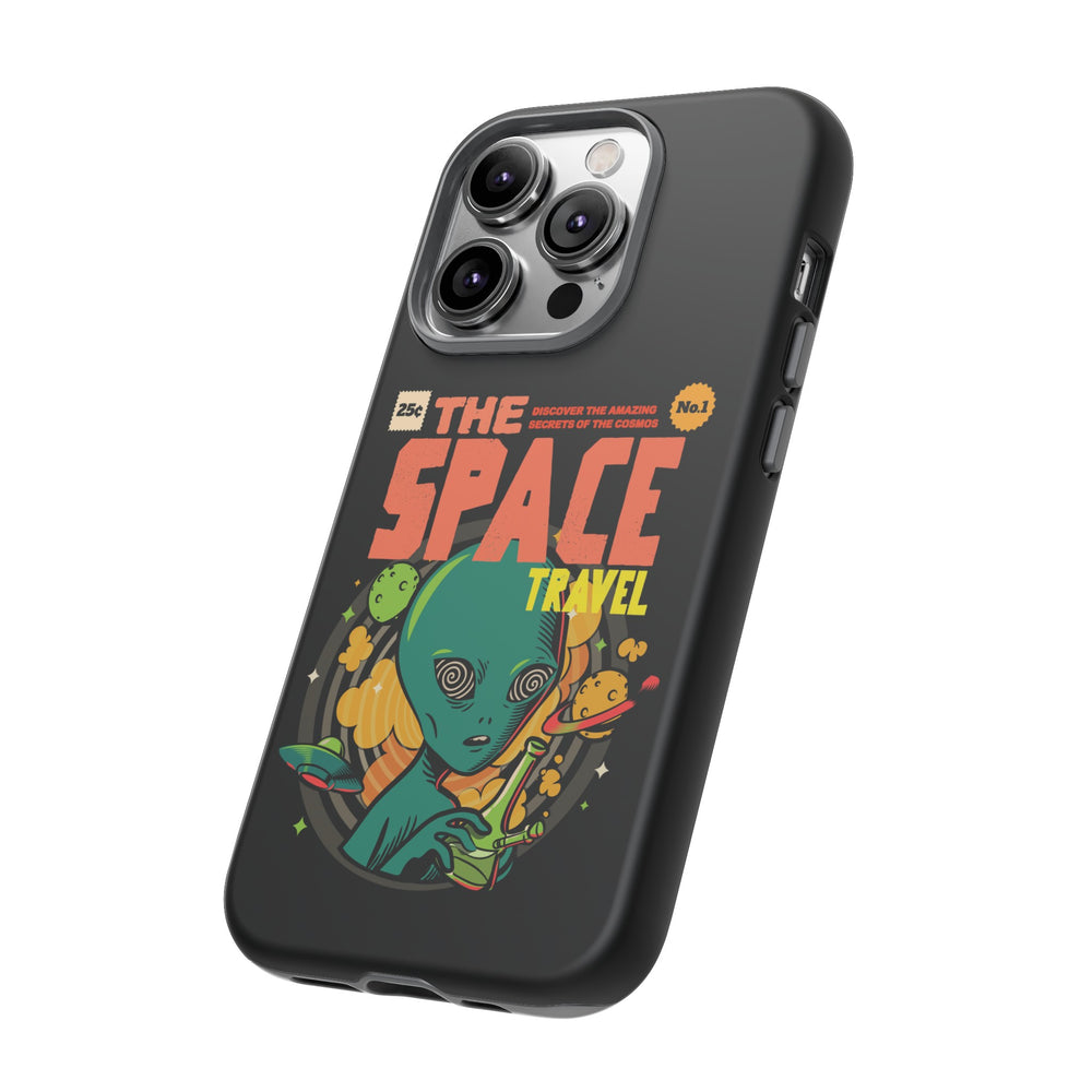 Sci-Fi Phone Case | Space Travel Comic UFO iPhone Cover