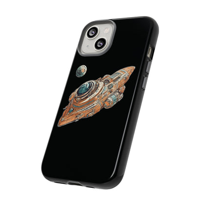 Durable Spaceship-76 Tough iPhone Cases