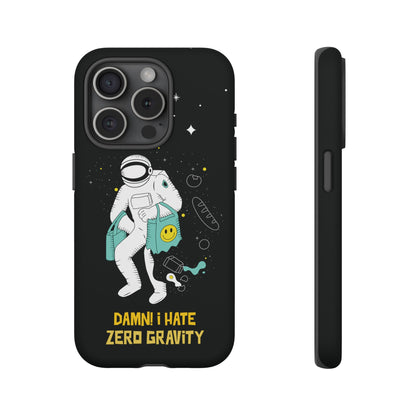 Zero Gravity Funny Astronaut Sci-Fi Tough iPhone Mobile Cases-welovescifi.net