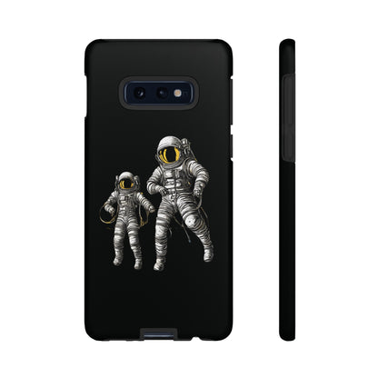 Astronauts Floating Tough Samsung Galaxy Mobile Cases