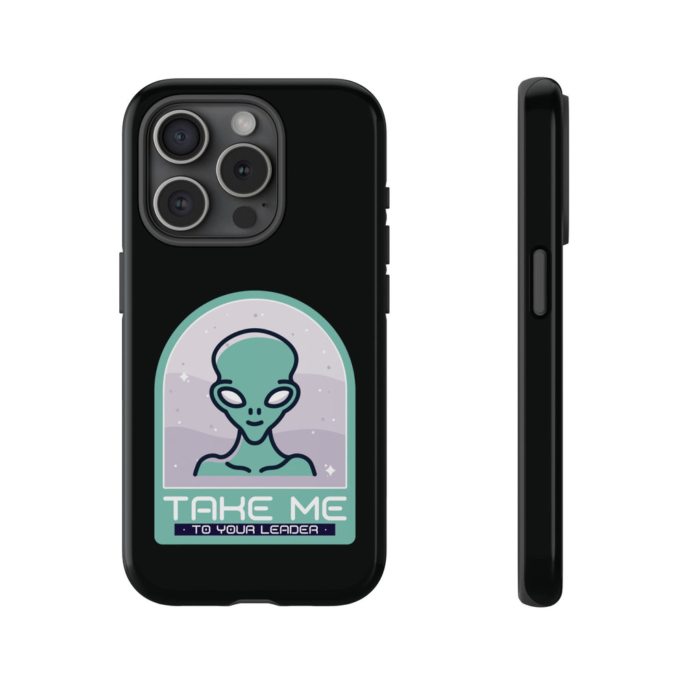 Take Me to Your Leader Sci-Fi Mobile Cover