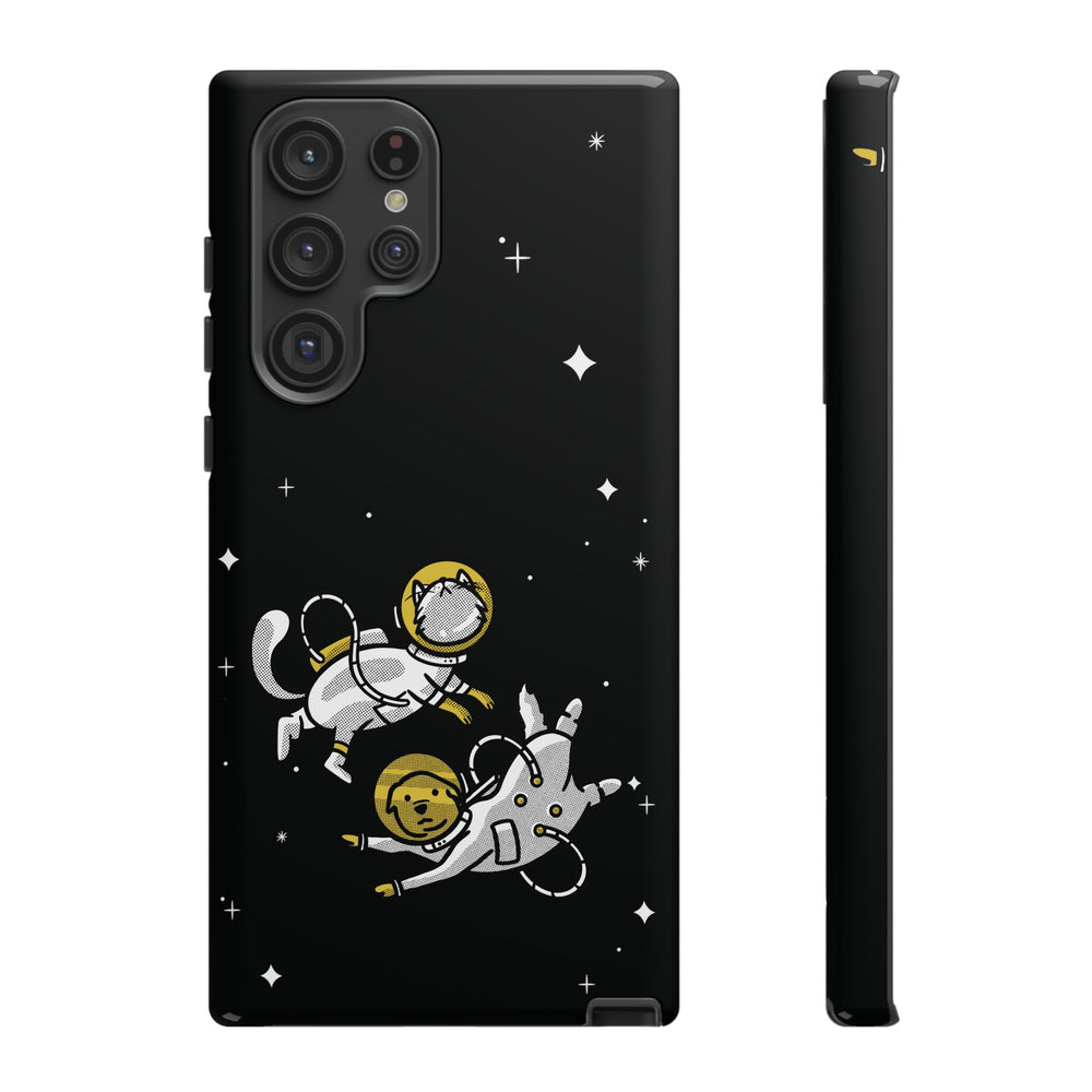 Astronaut Friends Dog Cat Sci-Fi Tough Samsung Galaxy 