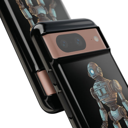 Space Art Robot Pixel Cases Tough Google Pixel Mobile Cases