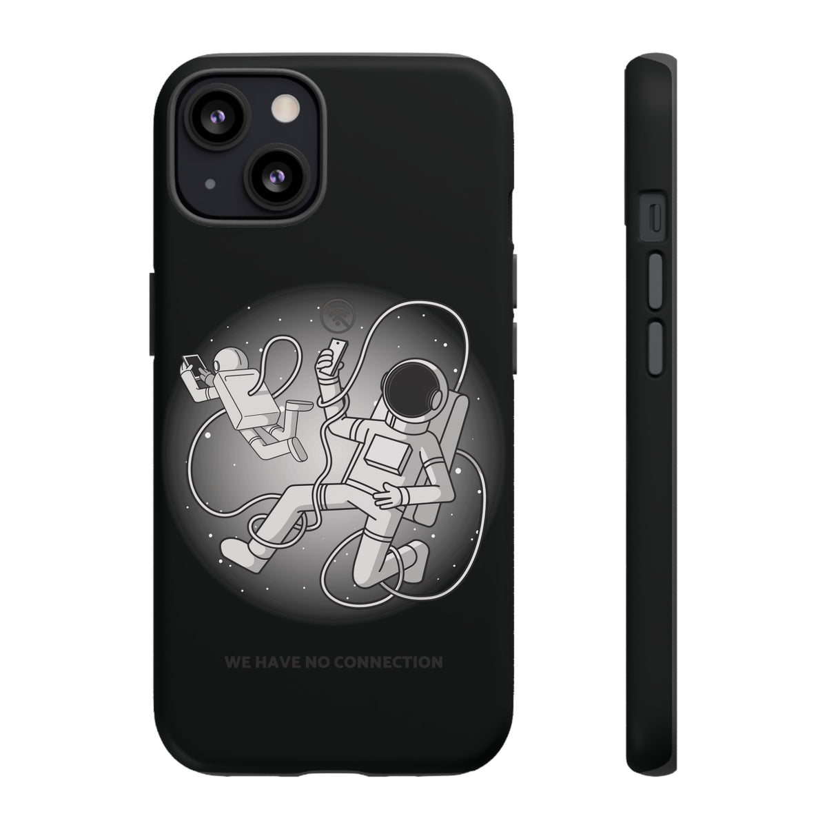 Funny Astronaut iPhone Case | Sci-Fi Tough Mobile Cover