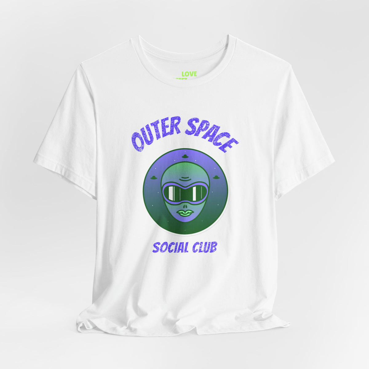 Space T-Shirt - Funny UFO Sci-Fi | Outer Space Social Club