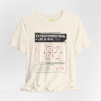 Exraterrestrial Life Is Real UFO Sci-Fi T-Shirt-welovescifi