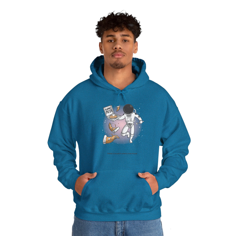 Space Pizza Hoodie - Astronaut Sci-Fi Hoodie | WeLoveSciFi