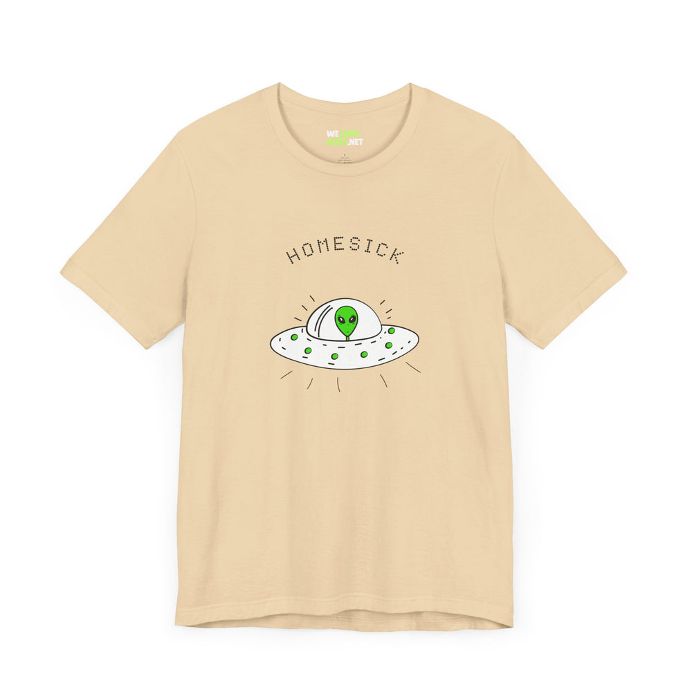 Homesick Funny UFO Sci-Fi T-Shirt | WeLoveSciFi