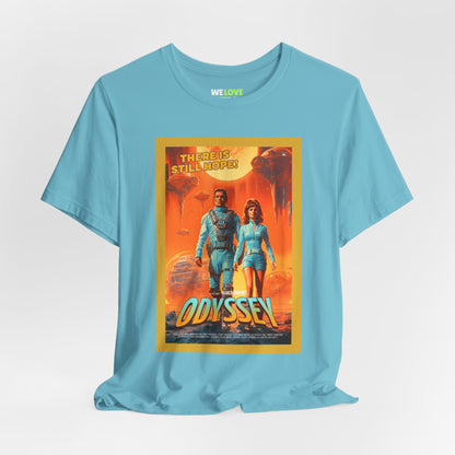 There's Still Hope! Odyssey inspired Retro Sci-Fi T-Shirt-welovescifi.net