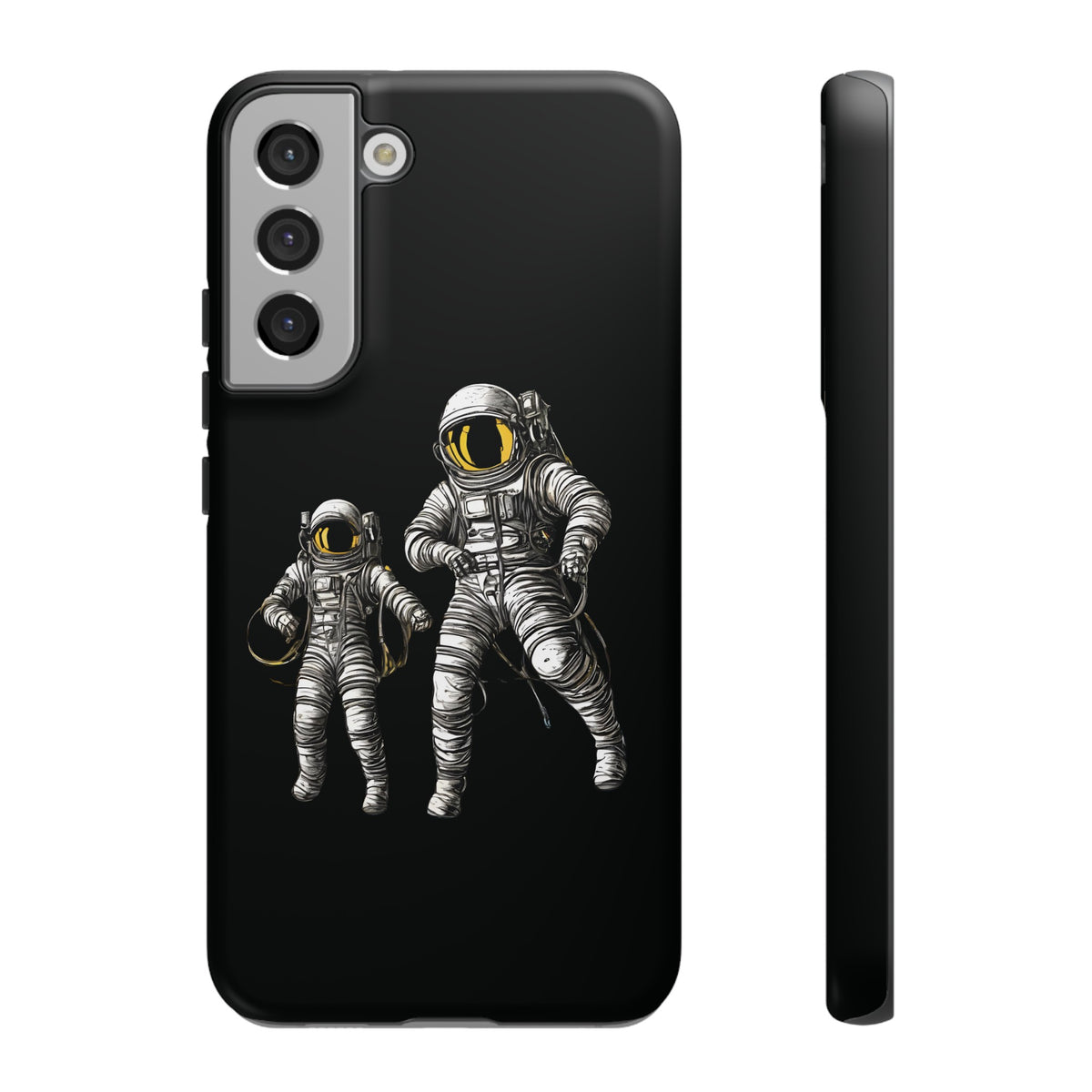 Astronauts Floating Tough Samsung Galaxy Mobile Cases