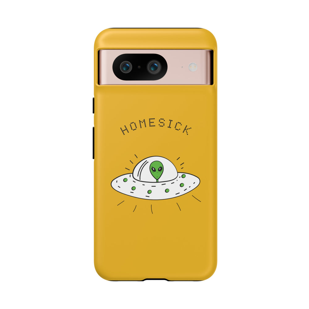 Funny UFO Google Pixel Cases Homesick Sci-Fi Design