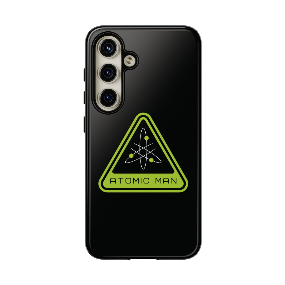 Atomic Man Retro Sign Sci-Fi Samsung Galaxy Mobile Cases