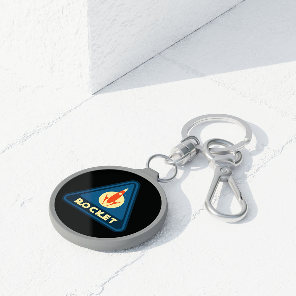 Rocket Sign Keyring Tag-welovescifi.net