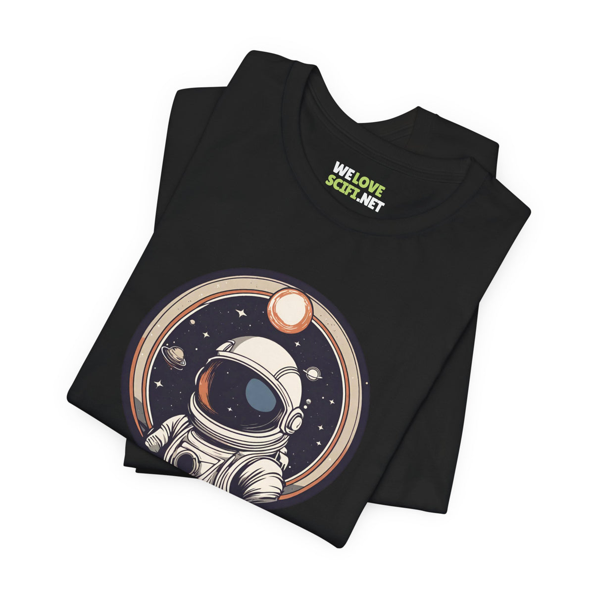 Welcome To Space Age SpaceArt Sci-Fi T-Shirt-welovescifi.net