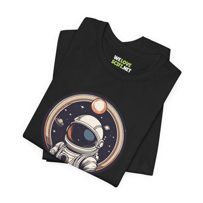 Welcome To Space Age SpaceArt Sci-Fi T-Shirt-welovescifi.net