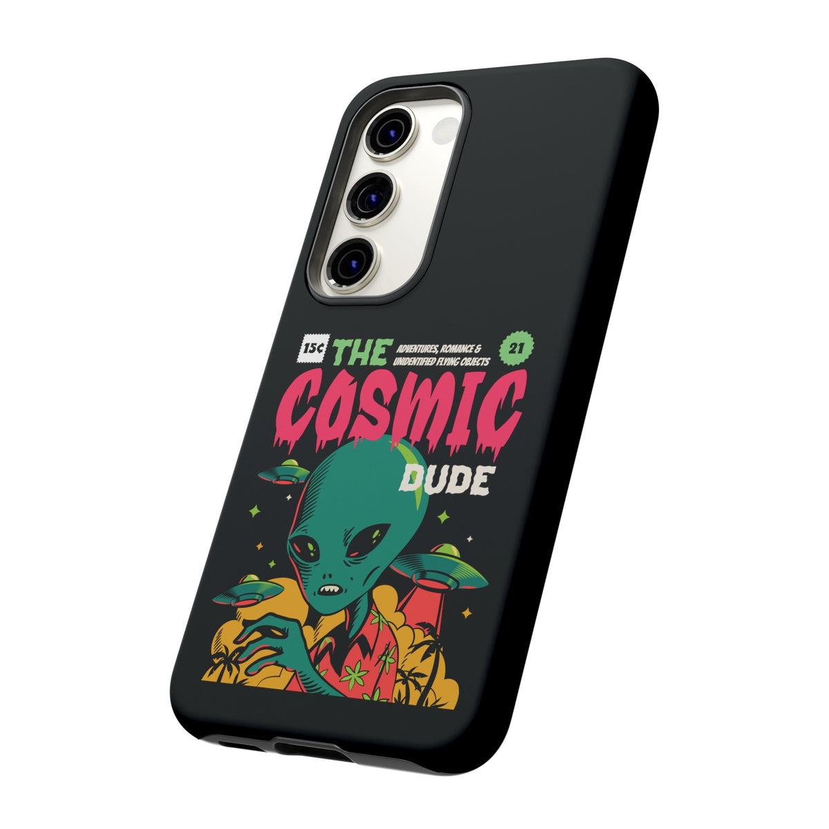 Retro Comic UFO Samsung Galaxy Cases