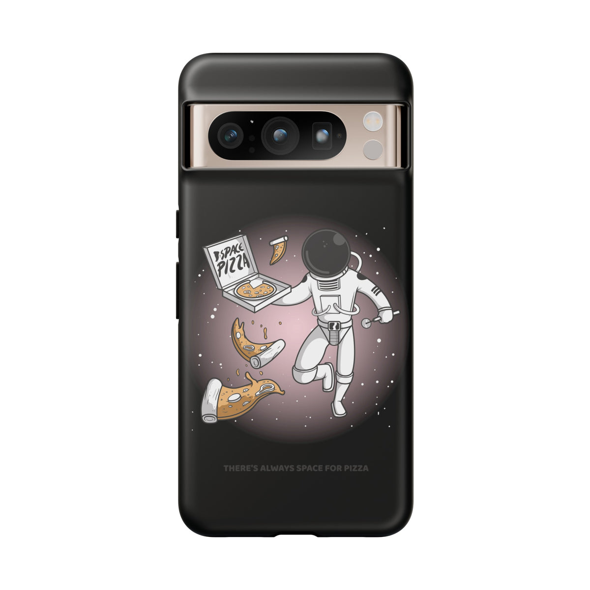 Funny Astronaut Mobile Cases | Space for Pizza