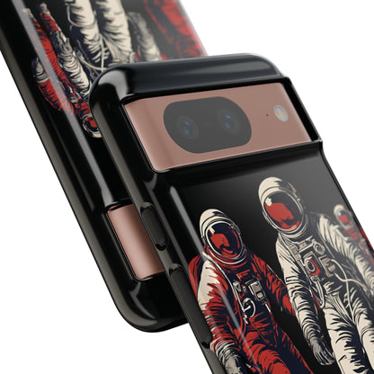 Astronaut In Red Tough Google Pixel Mobile Cases-welovescifi